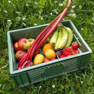 Überraschungs-Obstkiste, wöchentliche Lieferung